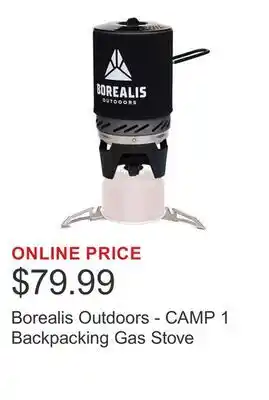 Costco Borealis Outdoors - CAMP 1 Backpacking Gas Stove offer