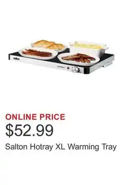 Costco Salton Hotray XL Warming Tray offer