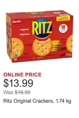 Costco Ritz Original Crackers, 1.74 kg offer