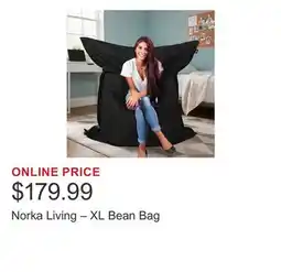 Costco Norka Living – XL Bean Bag offer