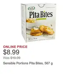 Costco Sensible Portions Pita Bites, 567 g offer