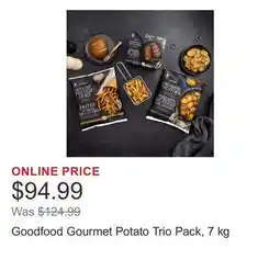 Costco Goodfood Gourmet Potato Trio Pack, 7 kg offer