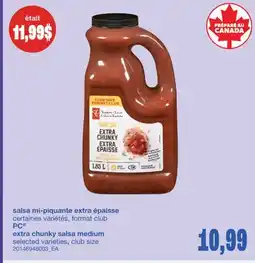 Wholesale Club salsa mi-piquante extra épaisse offer