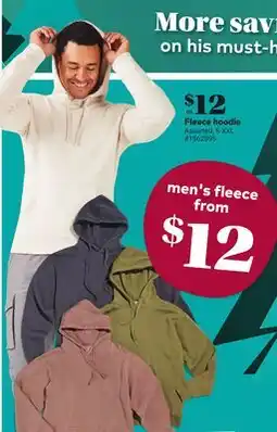 Giant Tiger Fleece hoodie offer