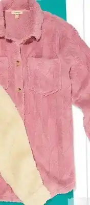 Giant Tiger Sherpa shacket offer