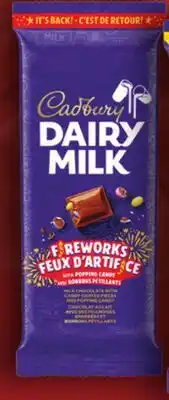 Giant Tiger CADBURY Family Bars offer