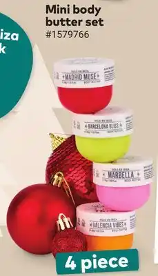 Giant Tiger Mini body butter set offer