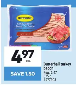 Giant Tiger Butterball turkey bacon offer