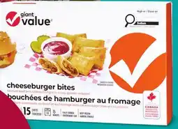 Giant Tiger Giant Value appetizers offer