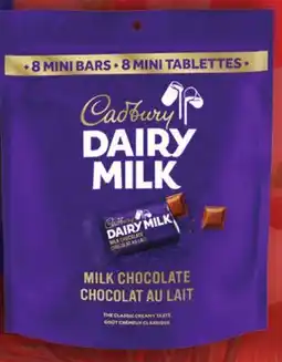Giant Tiger CADBURY Minis or Pieces Bags offer