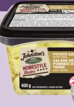 Giant Tiger Johnston's Homestyle Bistro salad offer