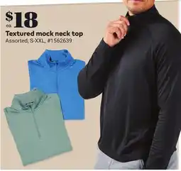 Giant Tiger Textured mock neck top offer