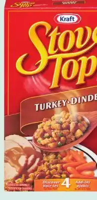 Giant Tiger Kraft Stove Top stuffing mix offer