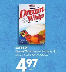 Giant Tiger Dream Whip Dessert Topping Mix offer