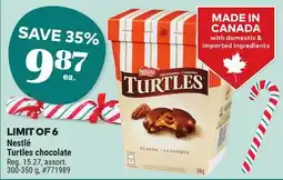 Giant Tiger Nestle Turtles Chocolates offer