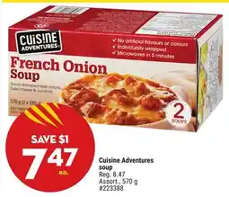 Giant Tiger Cuisine Adventures soup offer