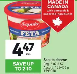 Giant Tiger Saputo cheese offer