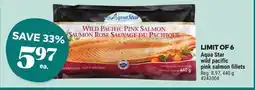 Giant Tiger Aqua Star wild pacific pink salmon fillets offer