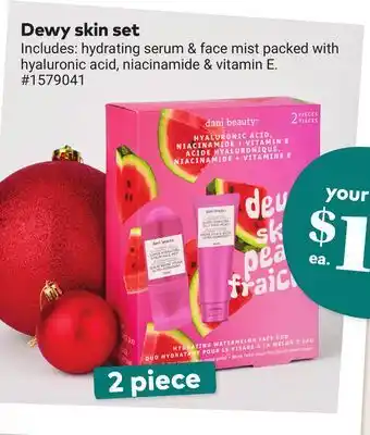 Giant Tiger Dewy skin set offer