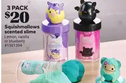 Giant Tiger Squishmallows scented slime offer