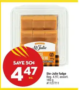 Giant Tiger Ste-Julie fudge offer