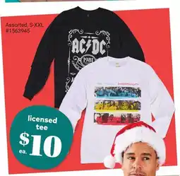 Giant Tiger licensed tee offer