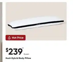 Sleep Country Hush Hybrid Body Pillow offer