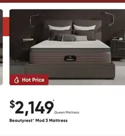 Sleep Country Beautyrest Mod 3 Mattress offer
