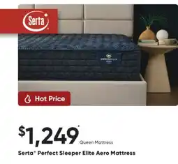 Sleep Country Serta Perfect Sleeper Elite Aero Mattress offer