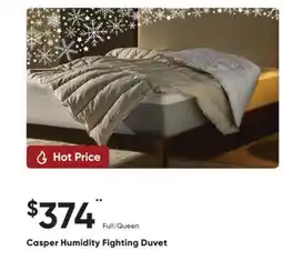 Sleep Country Casper Humidity Fighting Duvet offer