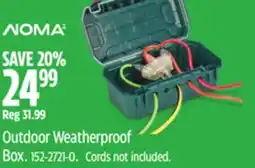 Canadian Tire NOMA Outdoor Weatherproof Box offer