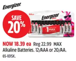 Canadian Tire Alkaline Batteries offer