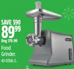 Canadian Tire Cuisinart Food Grinder offer