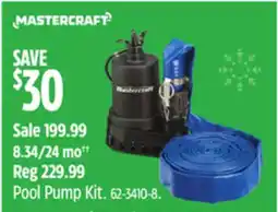 Canadian Tire Pool Pump Kit offer