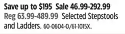 Canadian Tire MAXIMUM Selected Stepstools and Ladders offer