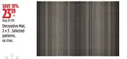 Canadian Tire Korhani Decorative Mat, 2 x 3´ offer