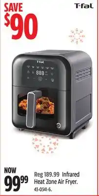 Canadian Tire T-fal Infrared Heat Zone Air Fryer offer