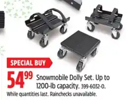 Canadian Tire Snowmobile Dolly Set offer