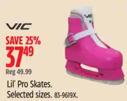 Canadian Tire VIC Lil' Pro Skates offer