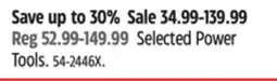 Canadian Tire SKIL Selected Power Tools offer