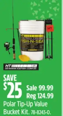 Canadian Tire Polar Tip-Up Value Bucket Kit offer