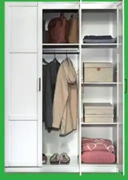 Canadian Tire 3-Door Shaker Wardrobe offer