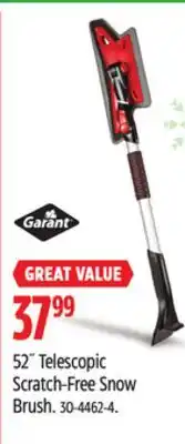 Canadian Tire Garant 52˝ Telescopic Scratch-Free Snow Brush offer