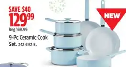 Canadian Tire Vida by PADERNO 9-Pc Ceramic Cook Set offer