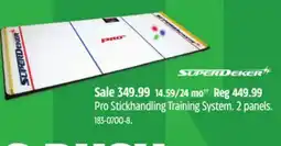 Canadian Tire Pro Stickhandling Training System. 2 panels offer