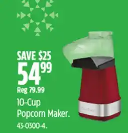 Canadian Tire Cuisinart 10-Cup Popcorn Maker offer