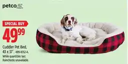 Canadian Tire Petco Cuddler Pet Bed, 43 x 37˝ offer