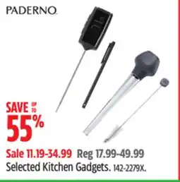 Canadian Tire PADERNO Selected Kitchen Gadgets offer