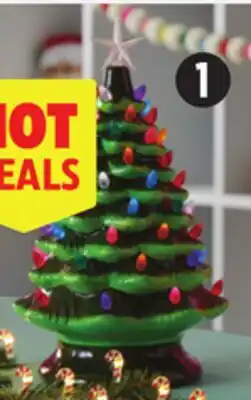Canadian Tire For LIVING 13.75˝ Green Ceramic Tree offer
