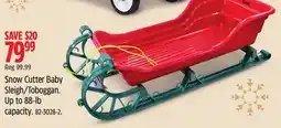 Canadian Tire Streamridge Snow Cutter Baby Sleigh/Toboggan offer